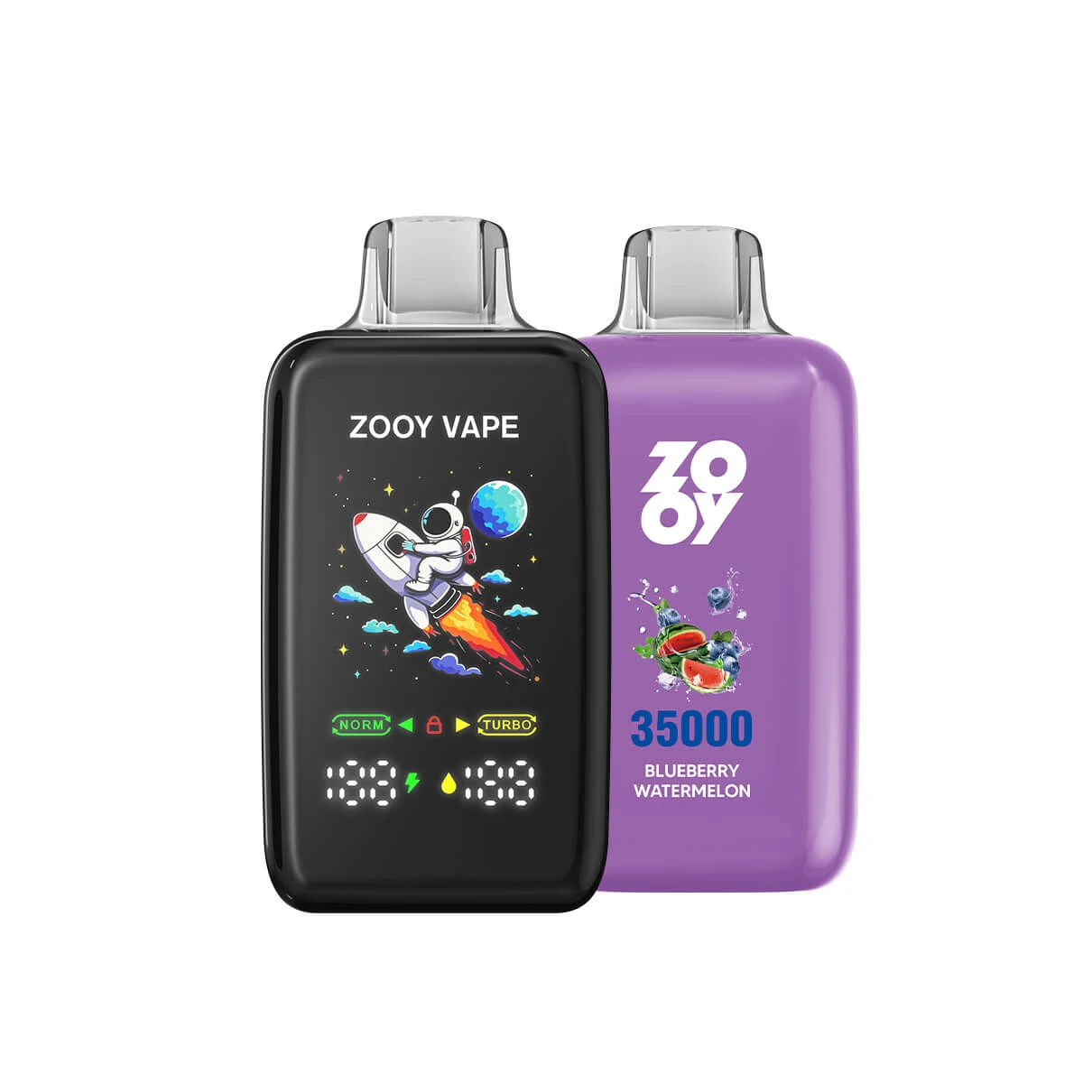 ZOOY FLYER 35000 35K Bouffées Double Mesh Coil Vape jetable - image 6