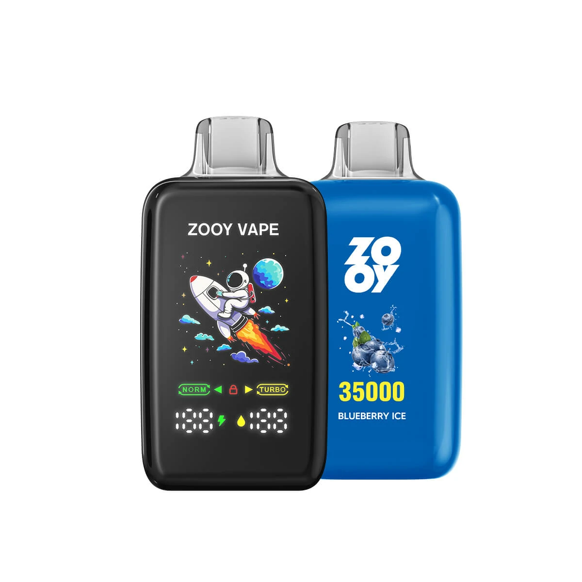 ZOOY FLYER 35000 35K Bouffées Double Mesh Coil Vape jetable - image 4