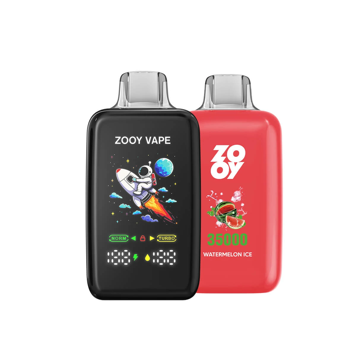 ZOOY FLYER 35000 35K Bouffées Double Mesh Coil Vape jetable - image 3