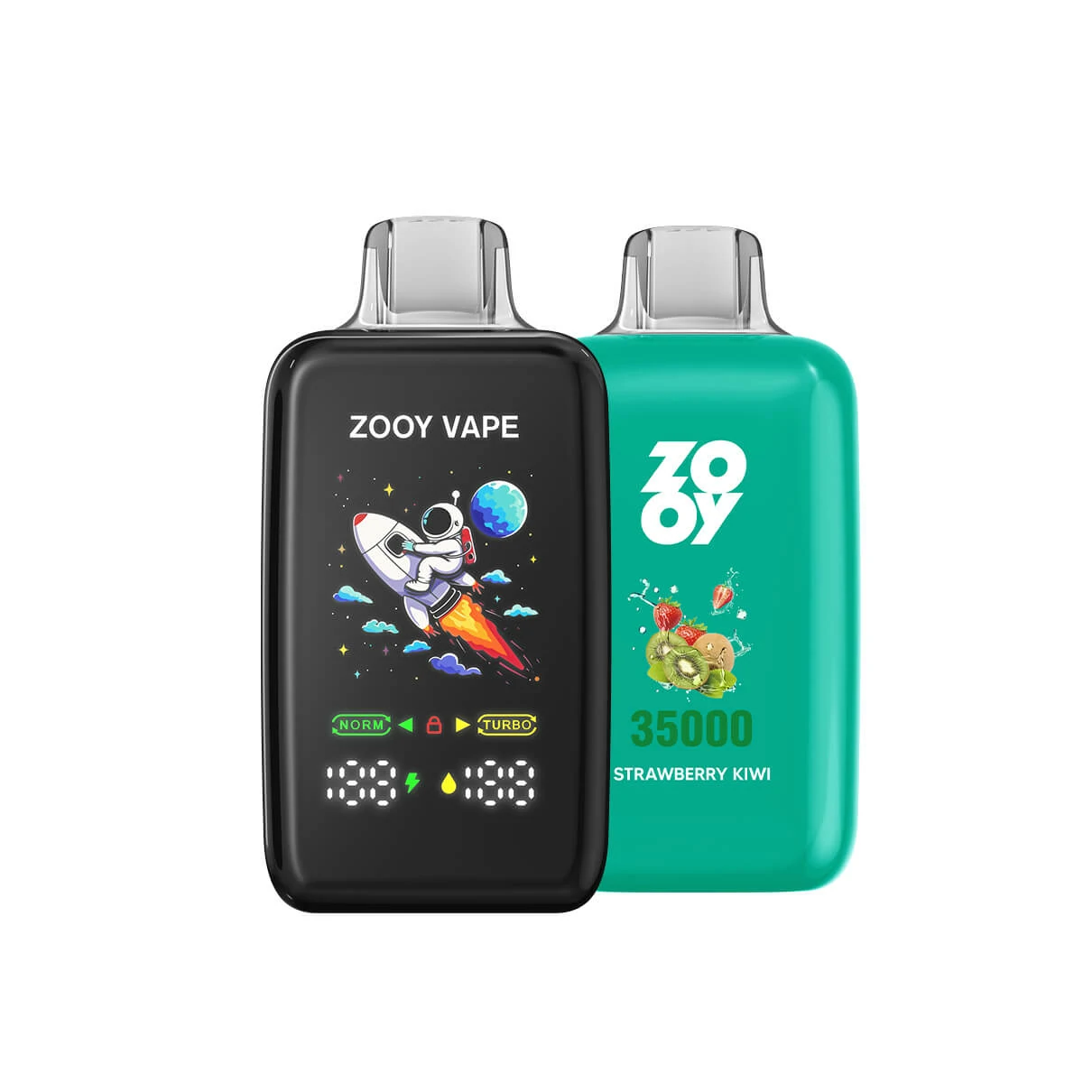 ZOOY FLYER 35000 35K Bouffées Double Mesh Coil Vape jetable - image 5
