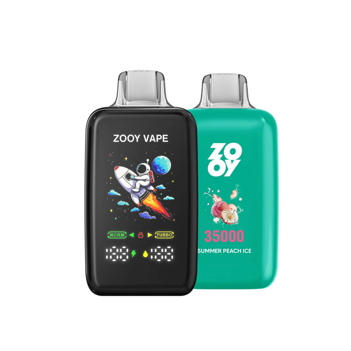 ZOOY FLYER 35000 35K Bouffées Double Mesh Coil Vape jetable - image 8