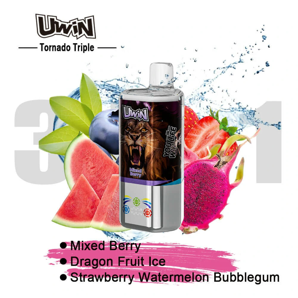 UWIN Tornado 60000 60K Bouffées 3-in-1 Vape jetable - image 11
