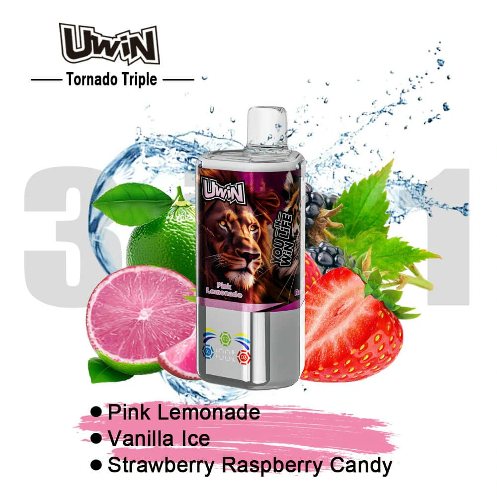 UWIN Tornado 60000 60K Bouffées 3-in-1 Vape jetable - image 4