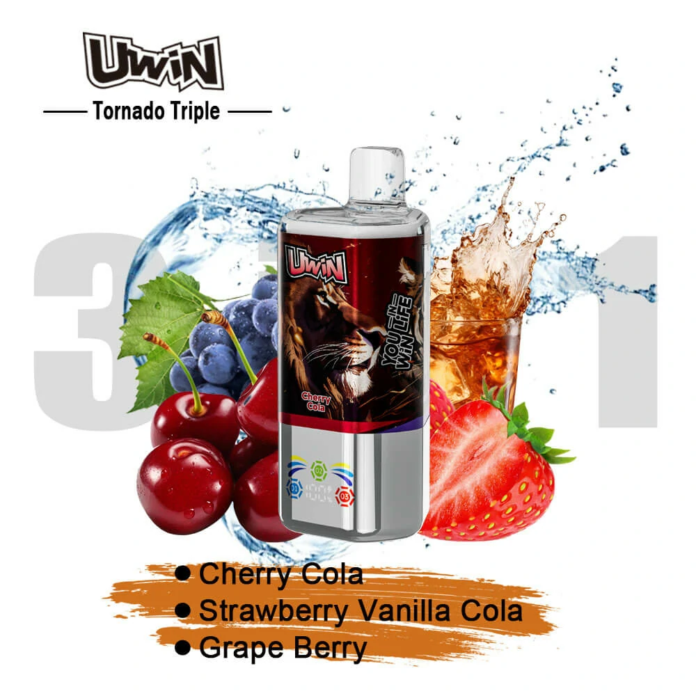 UWIN Tornado 60000 60K Bouffées 3-in-1 Vape jetable - image 10