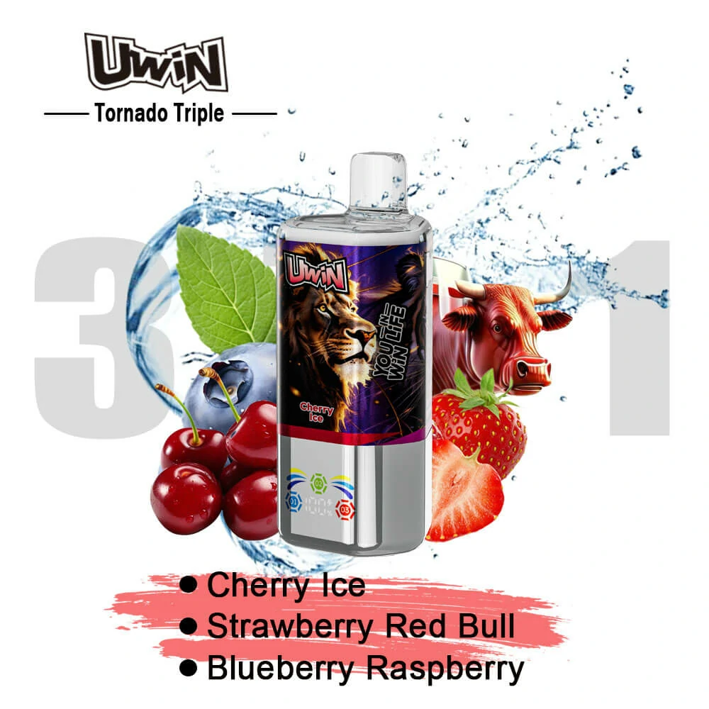 UWIN Tornado 60000 60K Bouffées 3-in-1 Vape jetable