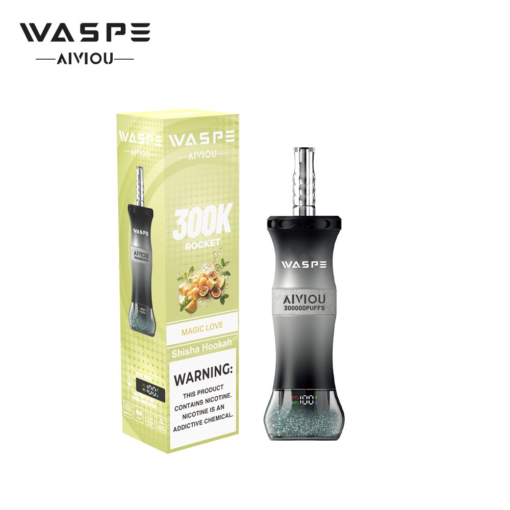WASPE Shisha Hookah 300000 300K Bouffées Vape jetable - image 5