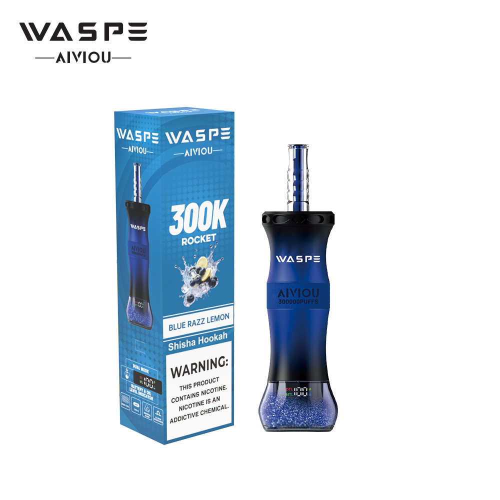 WASPE Shisha Hookah 300000 300K Bouffées Vape jetable - image 3