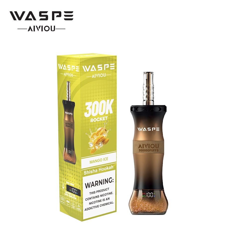 WASPE Shisha Hookah 300000 300K Bouffées Vape jetable - image 8
