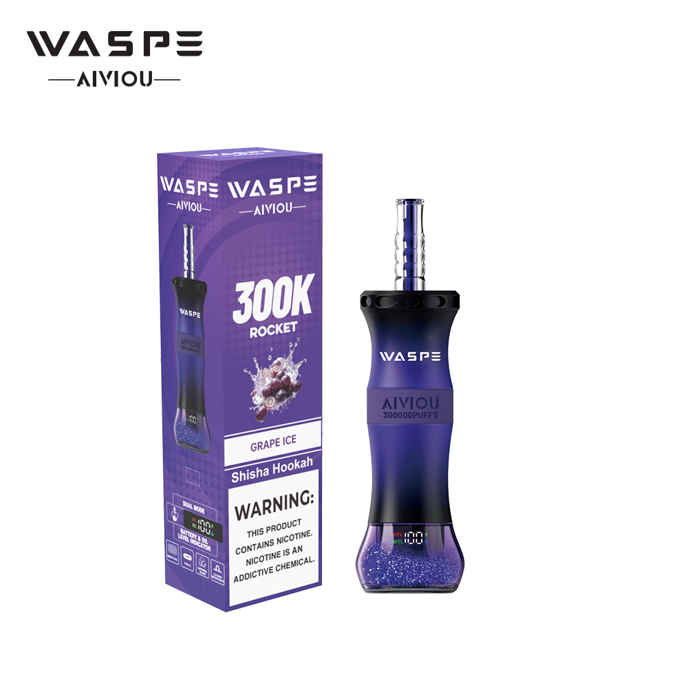 WASPE Shisha Hookah 300000 300K Bouffées Vape jetable - image 7